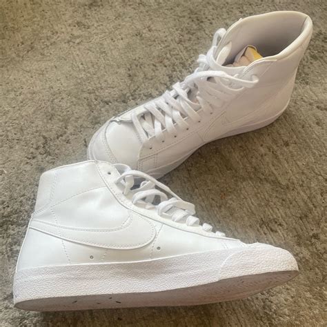 White High Top Nike Blazers - Gem