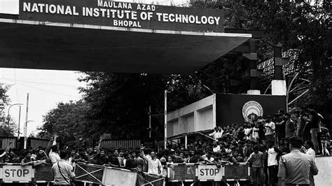 Manit Bhopal Students Protest Youtube