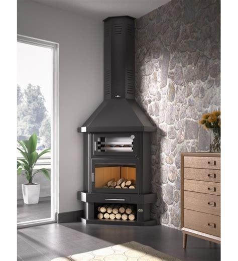 CHIMENEA DE LEÑA CON HORNO FM C 200 RH DISNER