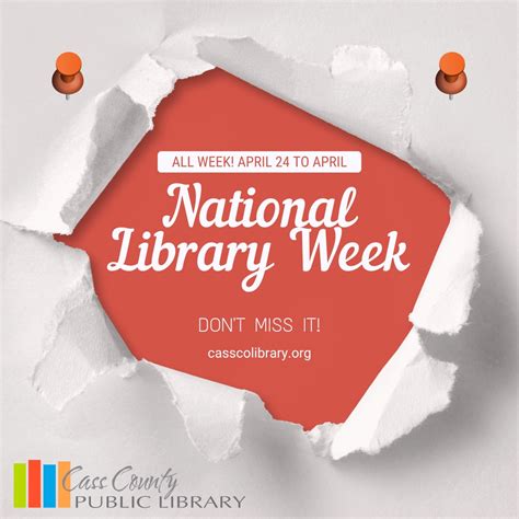 National Library Week 2023 – Cass County Public Library