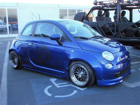 Fiat 500 Con Estilo Tuning Y Wide Body Kit Tuning Car