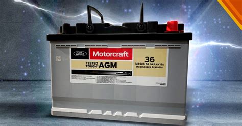 Bater As Motorcraft Agm Alta Calidad Y Durabilidad Blog Ford