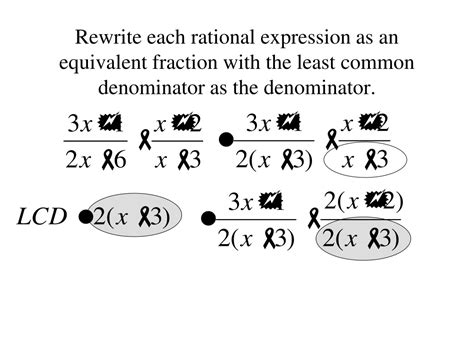 Ppt Adding And Subtracting Rational Expressions Powerpoint