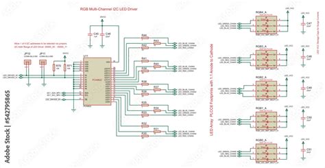 Rgb Multi Channel I2c Led Driver Schematic Diagram Of Electronic