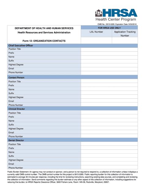 Fillable Online Bphc Hrsa LAL Number Fax Email Print PdfFiller