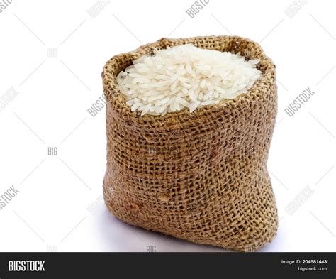 Thai Jasmine Rice Sack Image And Photo Free Trial Bigstock