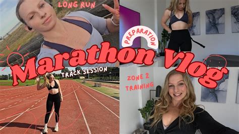 Marathon Vlog 33km Long Run Run Club Lululemon Zone 2 Training