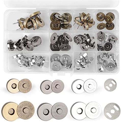 Sets Magnetic Press Studs Mm Mm Magnetic Buttons Snap Fasteners