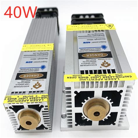 40w Laser Head Blue Laser Module Ultra Fast Engraving Of Stainless