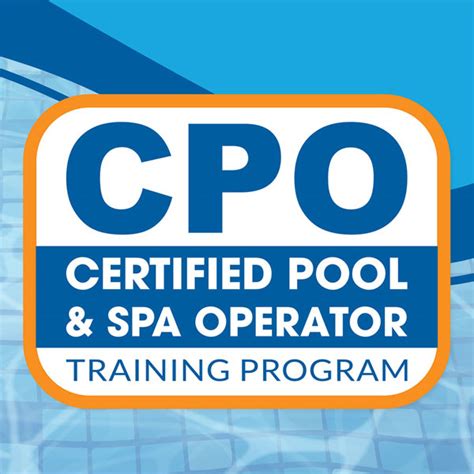 CPO Certified Pool Spa Operator Team Horner Events