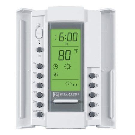 Warmly Yours Thermostat User Manual