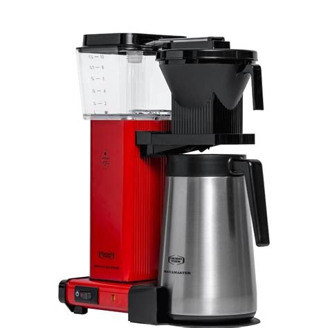 Moccamaster Kbgt Red Cafeti Re Thermos Red