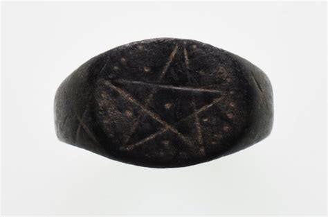 Oud Romeins Brons Pentagram Ring Catawiki