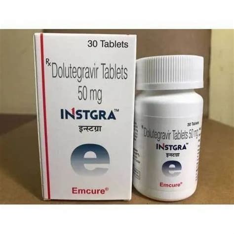 Instgra Emcure Dolutegravir Mg Tablet Tablets Prescription Rs