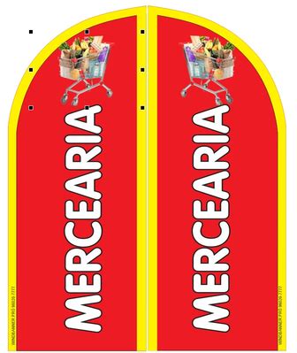 Wind Banner Para Mercearias