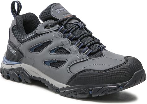 Buty Trekkingowe Regatta Holcombe Iep Low Rmf572 Granite Dark Denim T4Q