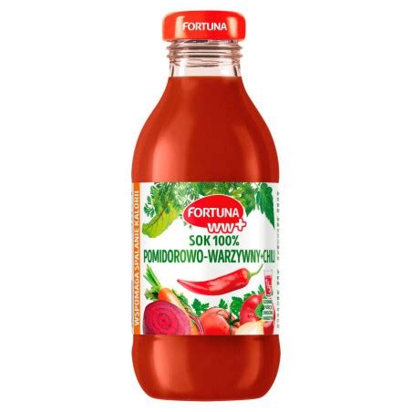 SOK POMIDOROWO WARZYWNY CHILI 300ML FORTUNA