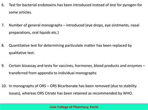 Pharmacopoeias Ppt