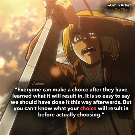 Attack On Titan Quotes Armin Arlert - logwitt