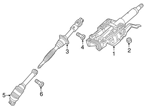 2015 2022 Gm Intermediate Steering Shaft 84530611 Gm