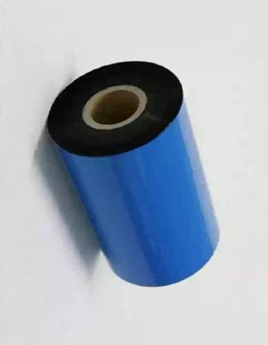 Blue Thermal Transfer Barcode Ribbon Roll Packaging Size 3m At ₹ 200roll In Noida