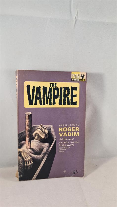 Roger Vadim The Vampire Pan Books 1965 Paperbacks Richard Dalby S Library