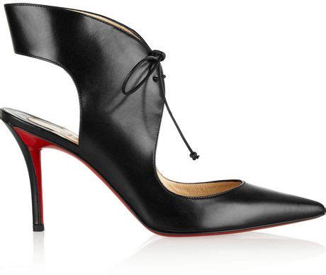 Christian Louboutin Franca 85 Cutout Leather Pumps ShopStyle