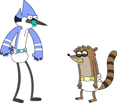 Mordecai And Rigby Babied By Zgwrox On Deviantart