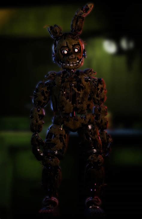 AR Springtrap Retexture Release! :) by FNAF-BUSTERS on DeviantArt