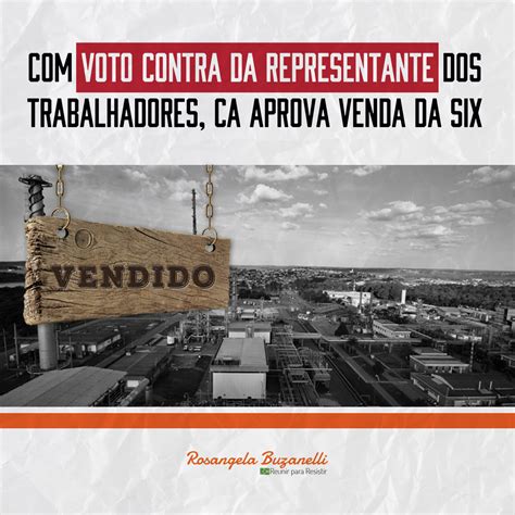 aprovação do CA Petrobrás assina contrato para venda da SIX