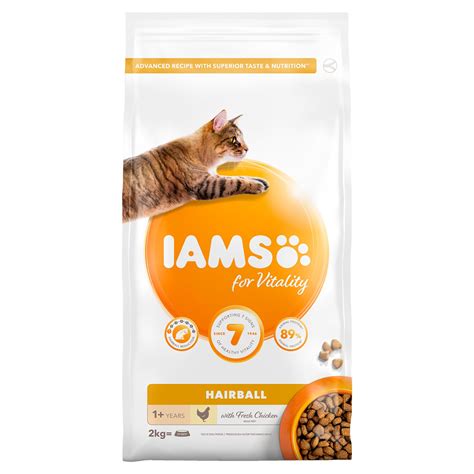 Iams Hairball Vitality Adult Cat Food