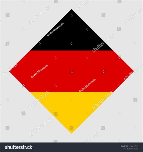 Germany Flag Official Colors Vector Illustration Stock Vector (Royalty ...