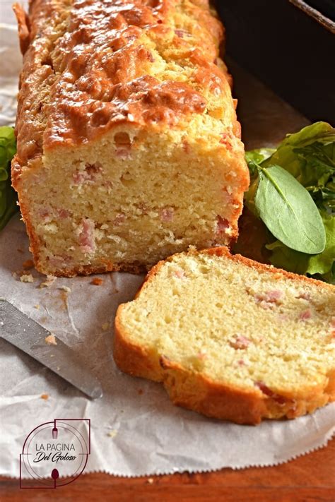 Plumcake Salato Sofficissimo Al Formaggio E Speck