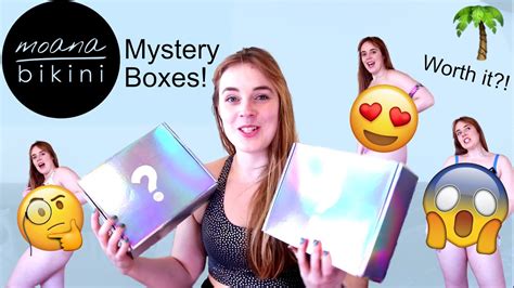 Moana Bikini S Mystery Boxes Bikini Unboxing Try On Review Youtube