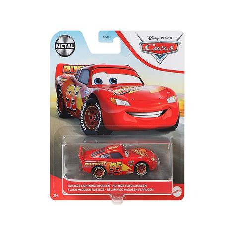 Mattel CARS AUTA Samochodzik Metalowy RUSTEZE ZYGZAK MCQUEEN GXG33