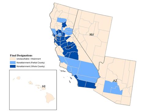 Region 9 Final Designations, April 2012 | Area Designations for 2008 ...