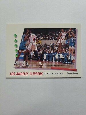 LOS ANGELES CLIPPERS 1991 92 SKYBOX BASKETBALL CARD 416 E5834 EBay