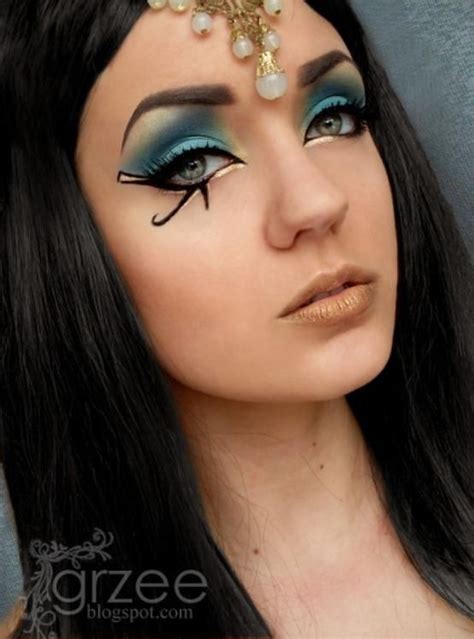 Schminktipps F R Fasching Und Karneval Ideen Gyptisches Makeup