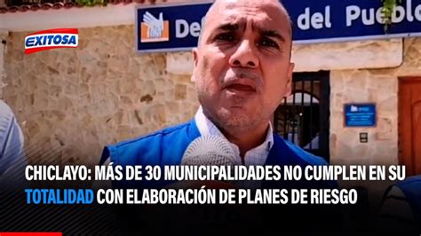 Chiclayo Más de 30 municipalidades no cumplen en su totalidad con