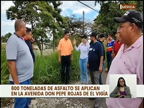 800 Toneladas De Asfalto Fueron Aplicadas En La Av Don Pepe Rojas En