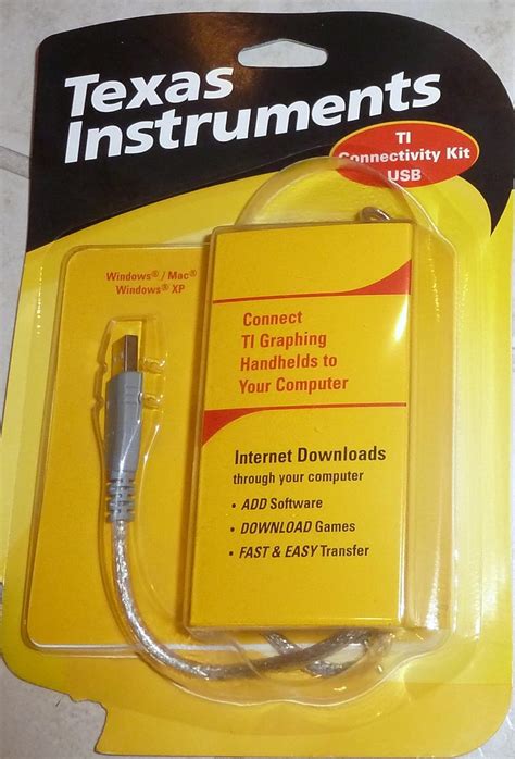 TEXAS INSTRUMENTS TI Connectivity Kit USB Windows Mac Catalog