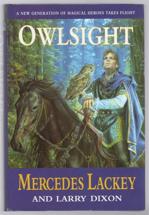 Owlsight By Mercedes Lackey Larry Dixon First Edition File Copy By