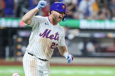 Mets crush Braves 13-5, Pete Alonso homers twice, including franchise