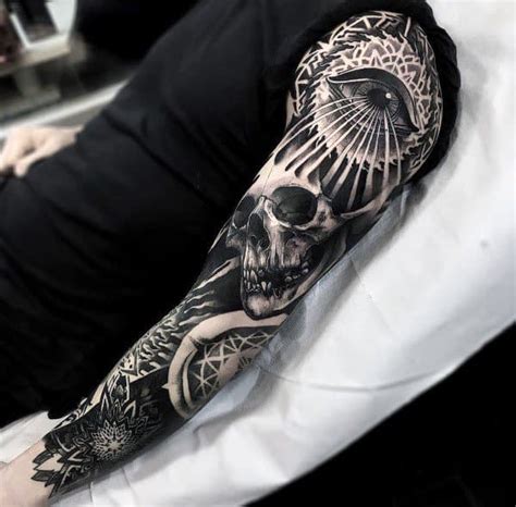 Badass Skull Tattoos For Men Masculine Design Ideas