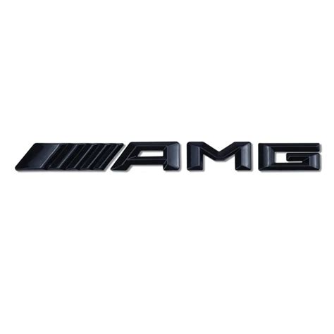 1PCS for AMG Car Rear Badge Decal 3D Chrome Decal Sticker amg car logo ...