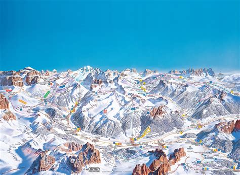 Ciampac Piste Top Della Val Di Fassa Skiarea Ciampac Alba Di Canazei