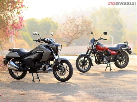 Suzuki Intruder Vs Bajaj Avenger Street Comparison Review