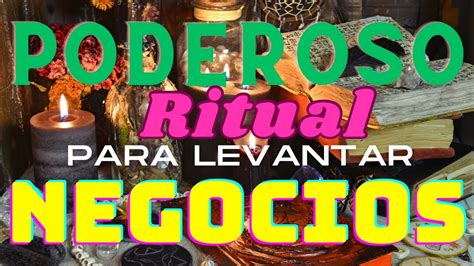 PODEROSO Ritual Para LEVANTARLAS VENTASDe Tu NEGOCIO