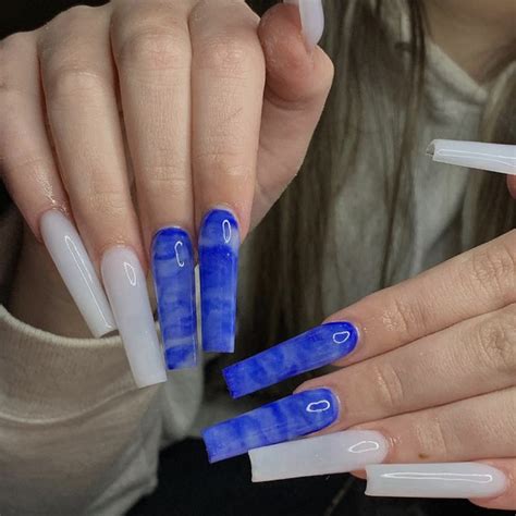 31 Chic Royal Blue Nails For EVERY Season - TheFab20s