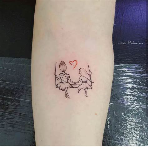 Te Derretir N El Coraz N Ideas De Tatuajes Peque Os Para Hermanas